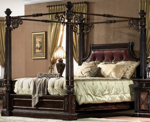 Savannah Collections Luxury Furniture Canopy Bed Drexel Heritage Marge Carson